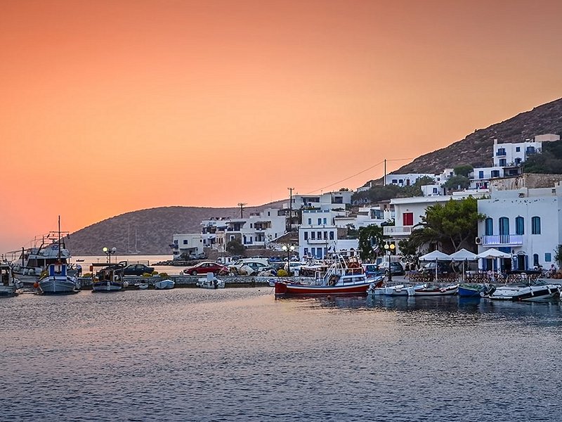 Le port de Katapola