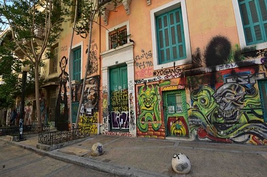 Le quartier d'Exarcheia