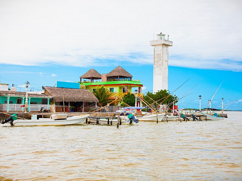 Le village Río Lagartos
