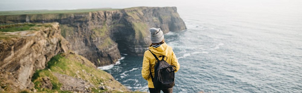 La décoiffante : Les falaises de Moher