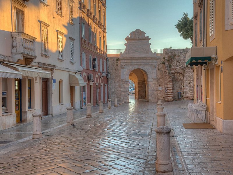 Les remparts de Zadar