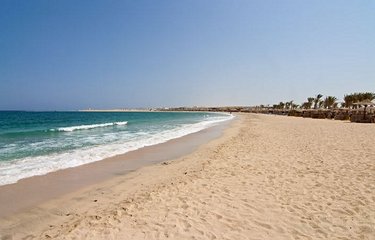 La plage d'Abu Dabbab