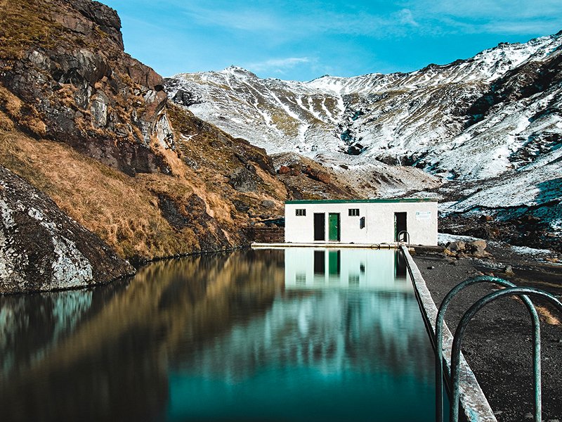 La piscine naturelle de Seljavallalaug