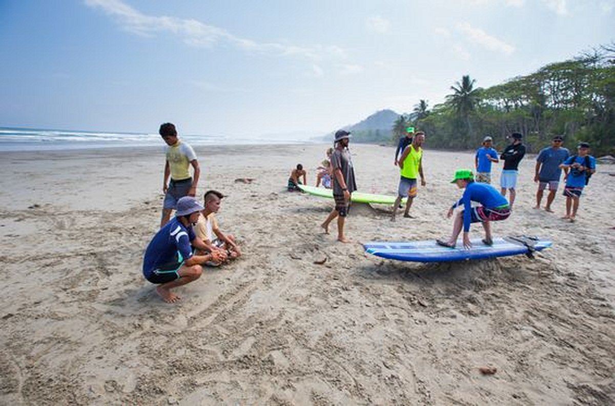 Prendre un cours de surf