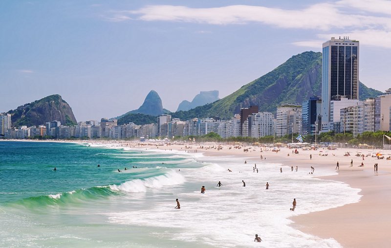 plage Copacabana et Ipanema