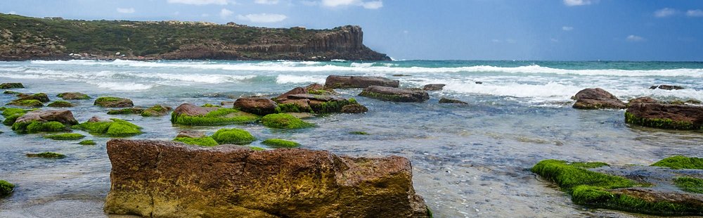 Sur la côte ouest - Cala Lunga (Caloforte)