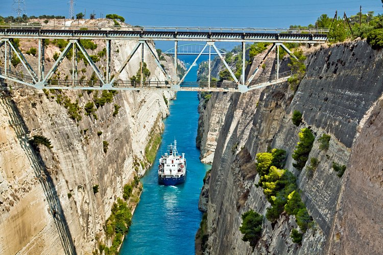 Le canal de Corinthe 3
