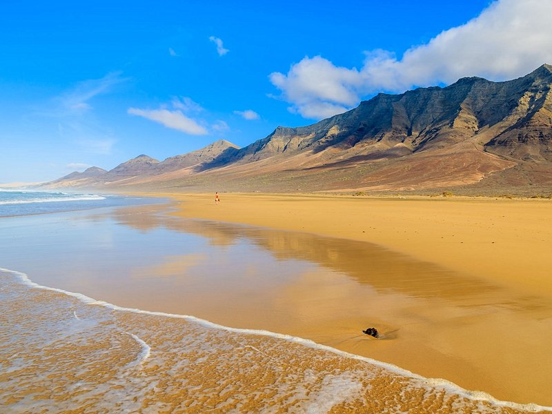 La plage de Cofete
