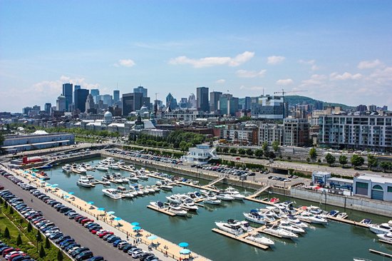 Le Vieux-Port et le Vieux-Montréal
