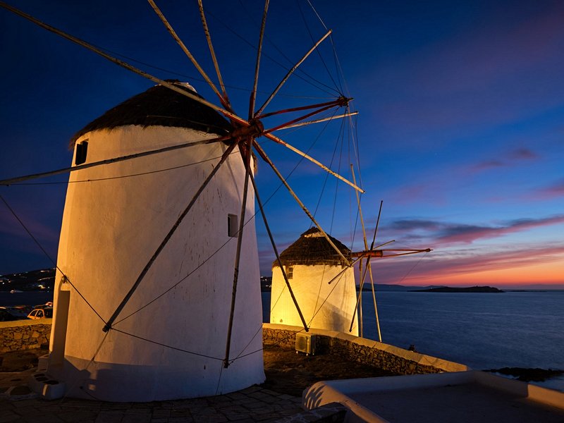 Les moulins à vent de Mykonos