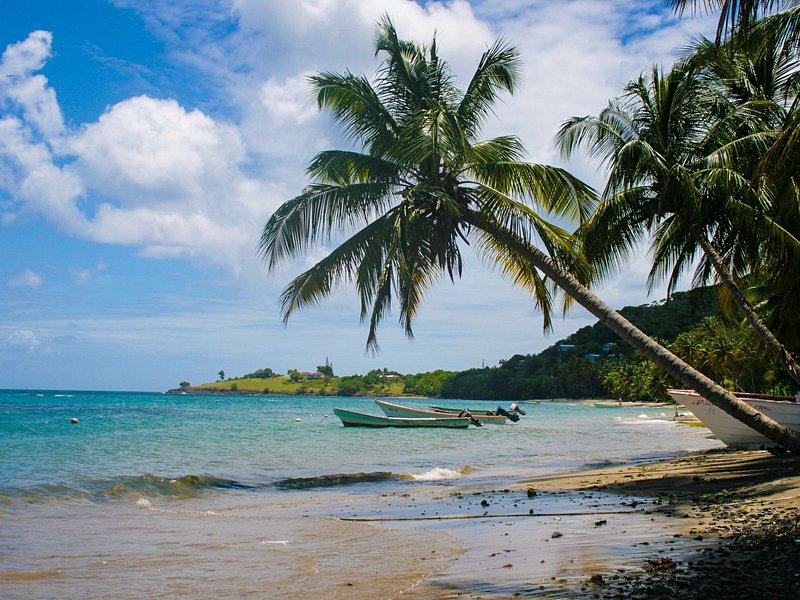 La plage de Laborie