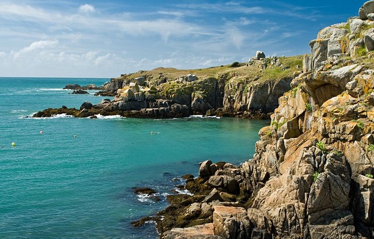 Côte sauvage de l'île d'Yeu