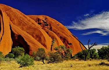 Le site d'Uluru, au nord du pays