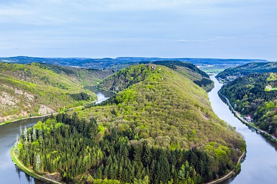 La rando funambule : le chemin des cimes de la Saarschleife