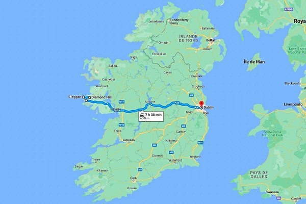 itineraire Irlande 3 Jours