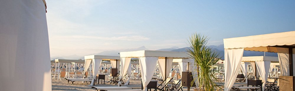 La plage de Forte dei Marmi