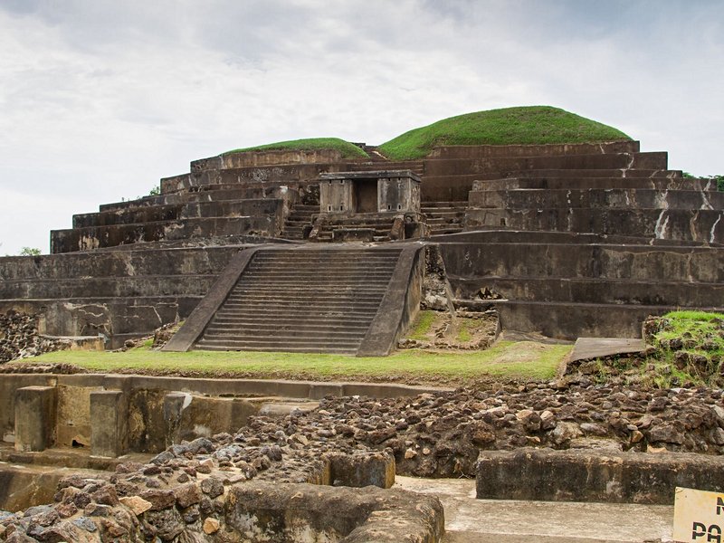 Les ruines mayas de Tazumal