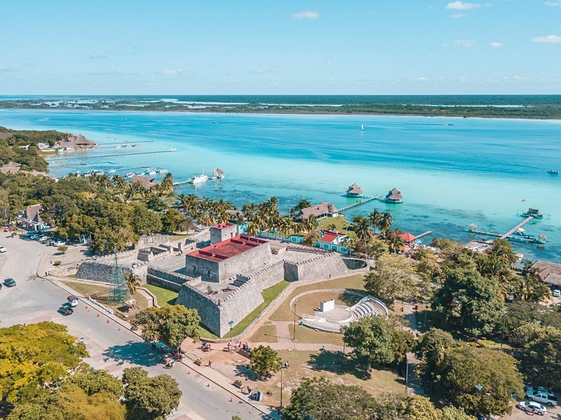 Le village de Bacalar
