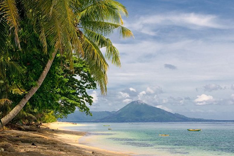 plage Les îles Banda, Moluques