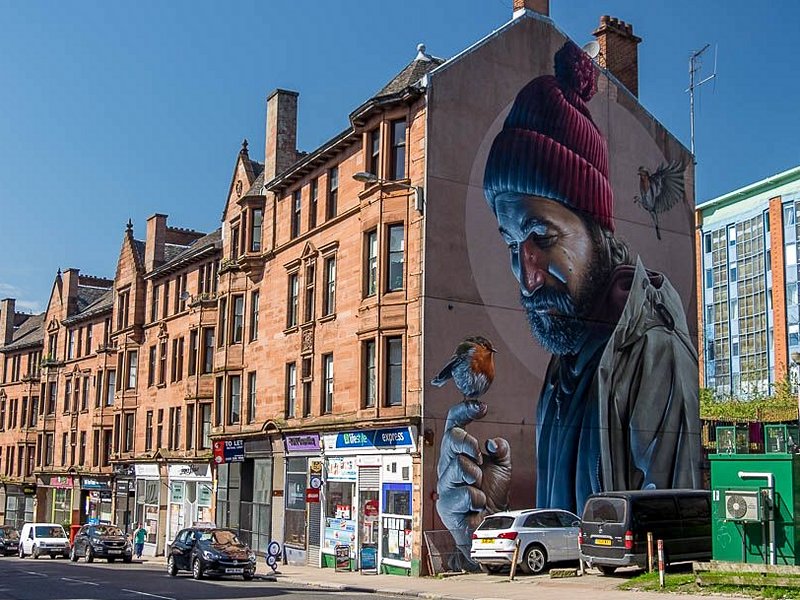 Retour vers le présent à travers une balade Street Art