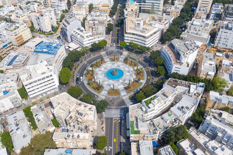 Le centre de Tel-Aviv