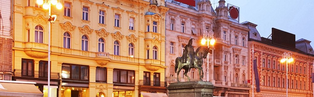 La place Ban-Jelačić et la rue Ilica