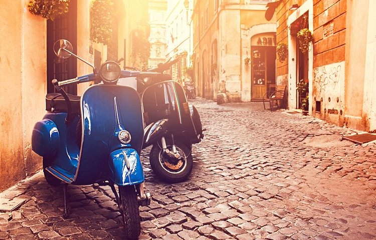 Le mythique Vespa 