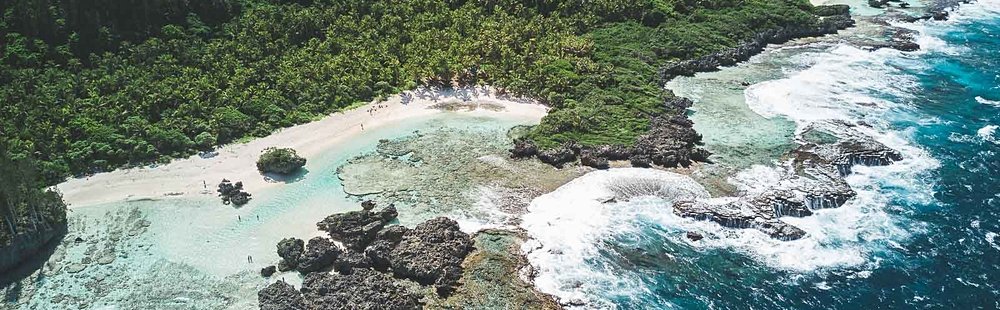 La plage de Shabadran à Maré