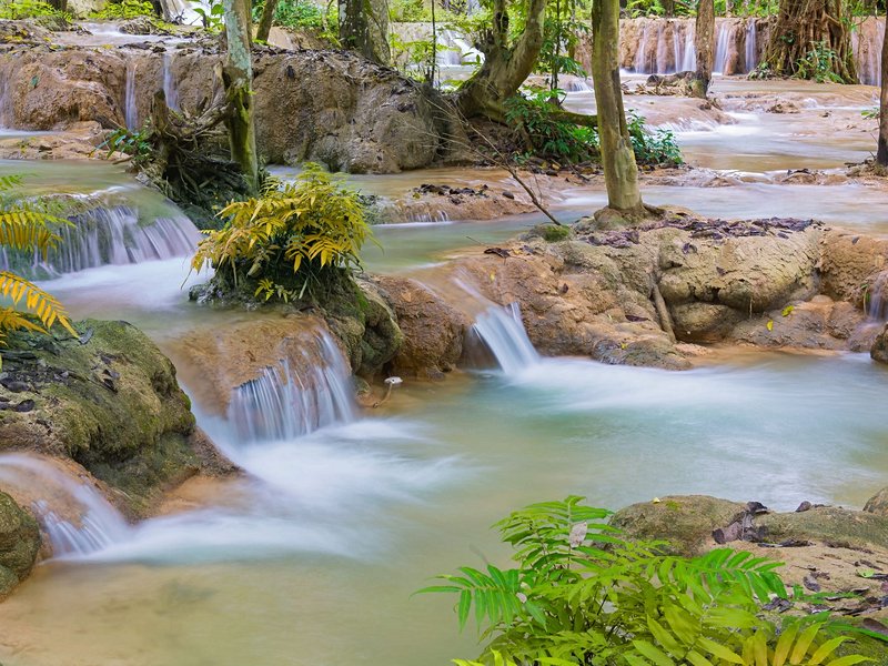 Tad Sae Waterfalls