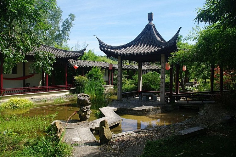 Jardin zen chinois Yili