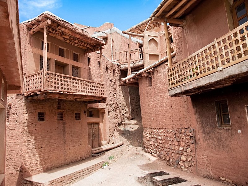 Le village d'Abyaneh