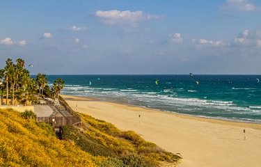 La plage Herzlia