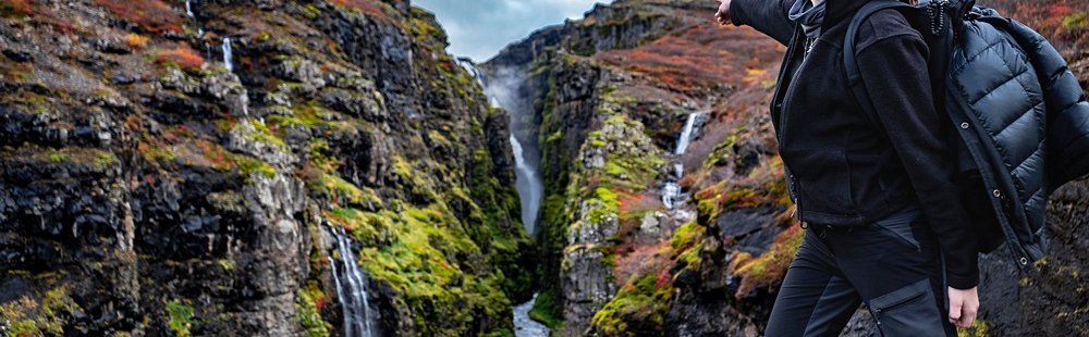 Le sentier de la cascade de Glymur