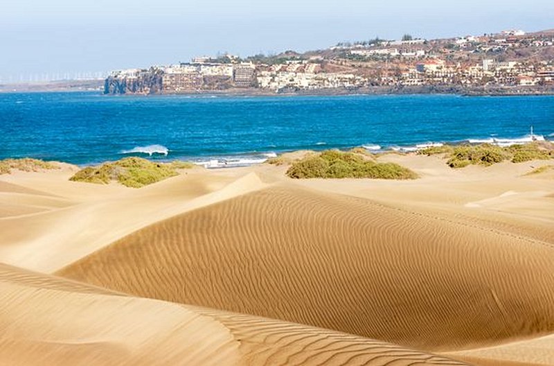Assister au coucher du soleil dans les dunes de Maspalomas
