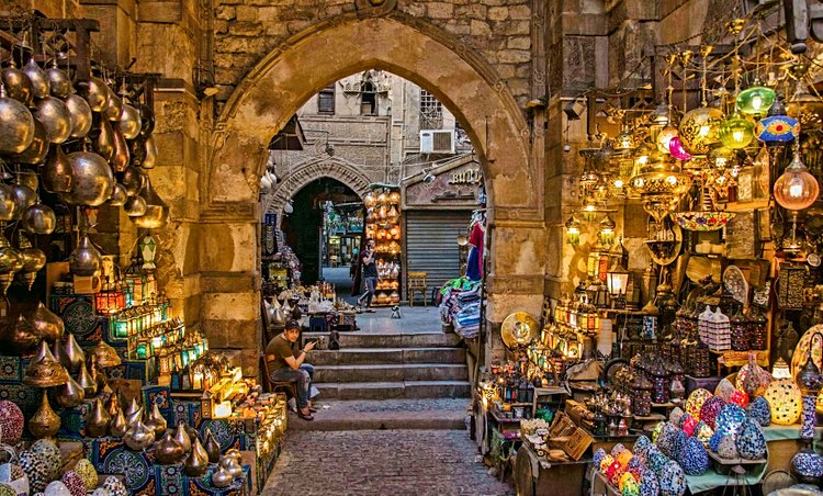Marché de Khan el-Khalili - Le Caire, Égypte