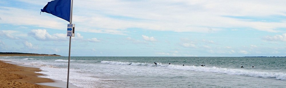 La plage des Conches à Longeville-sur-Mer