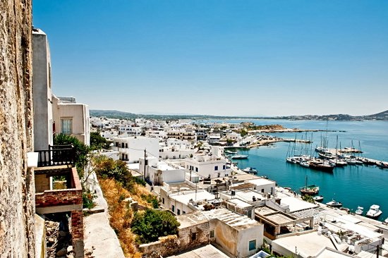 Chora, son vieux quartier et sa forteresse vénitienne