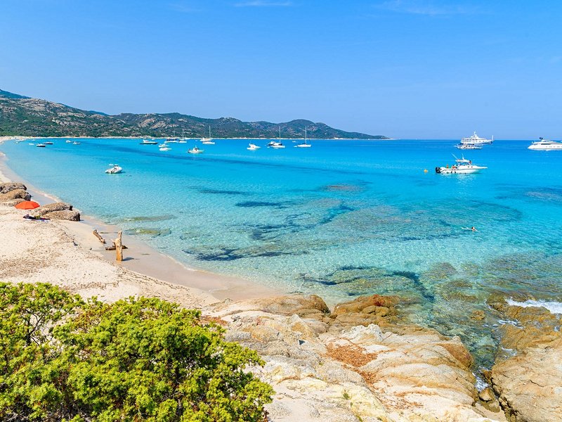 La plage de Saleccia, désert des Agriates