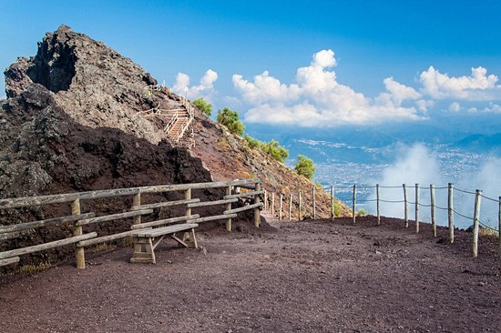 Le volcan Vésuve