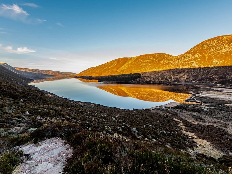 Randonnée : Loch Muick, Ballater, Cairngorms, Aberdeenshire