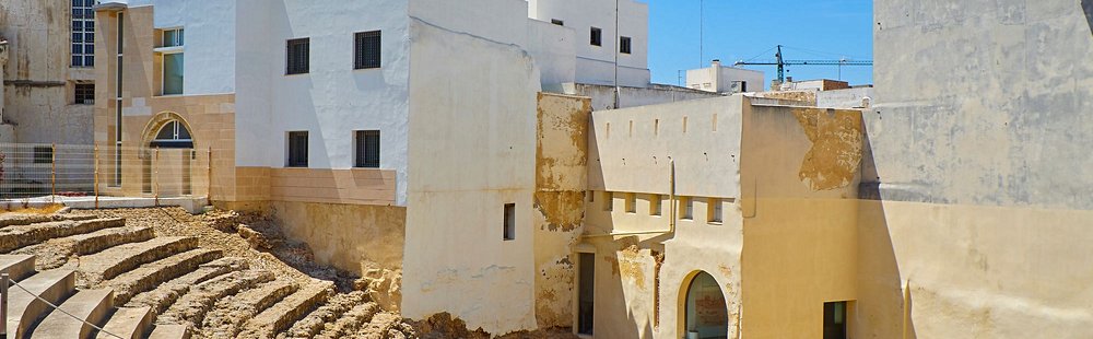 Le théâtre romain et le site archéologique de Cadix
