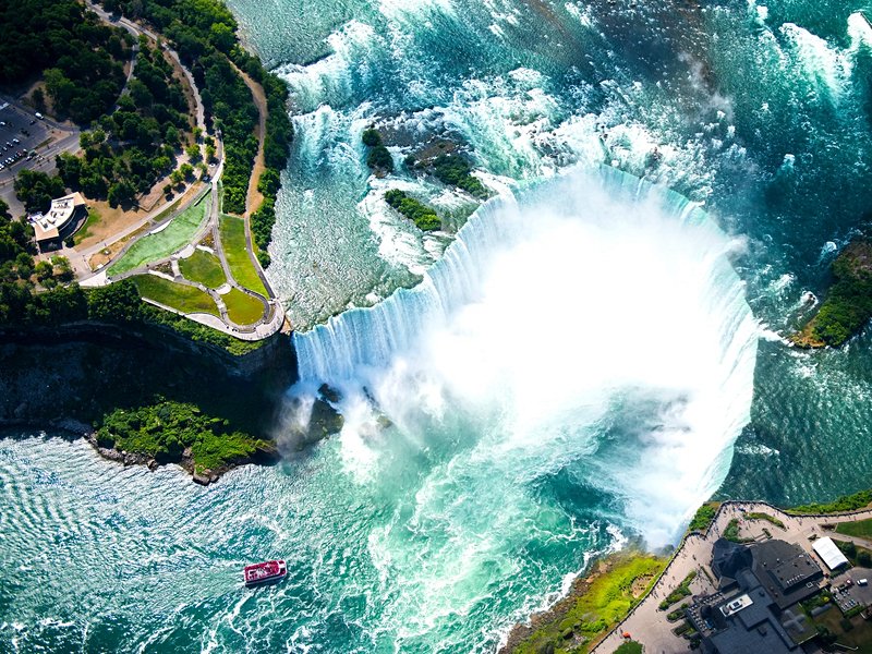 Les chutes du Niagara