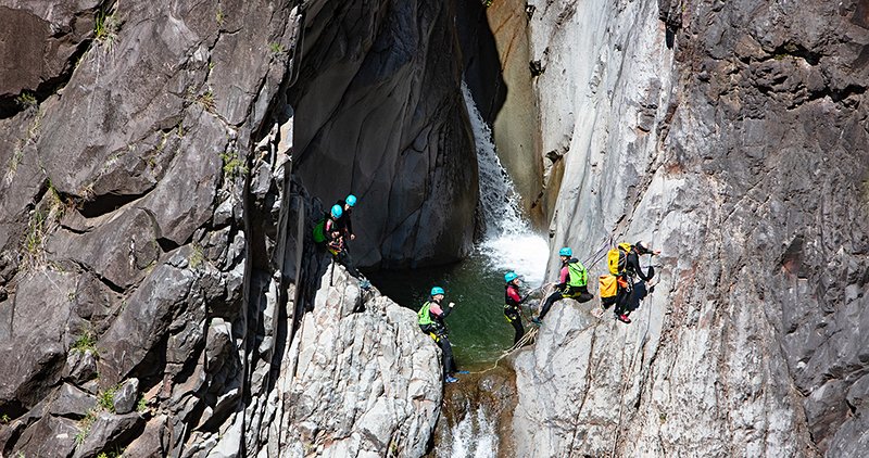Canyoning Cilaos