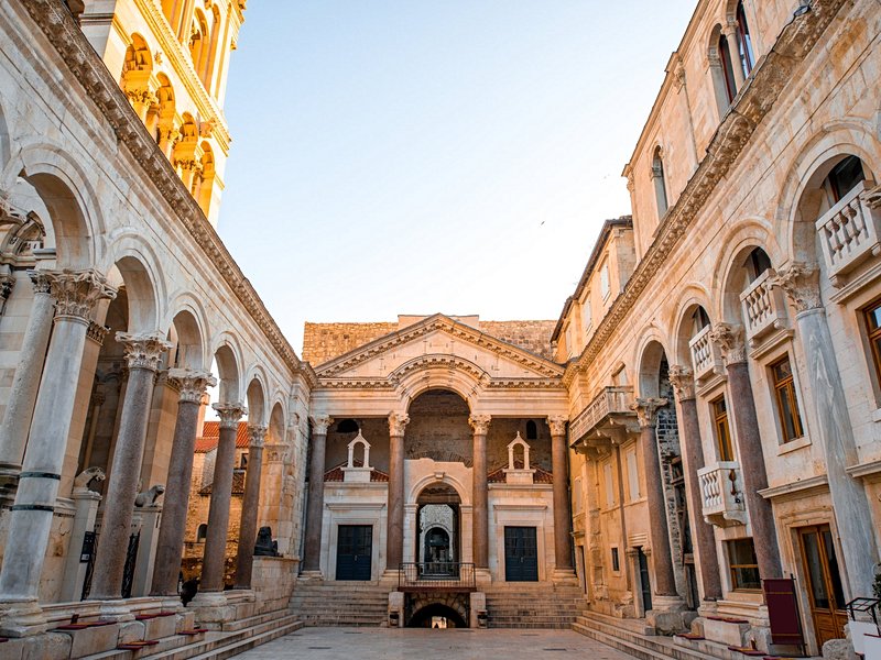 Le palais Dioclétien