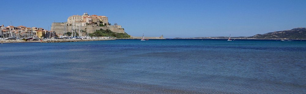 La plage de la Pinède, Calvi
