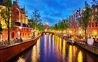 Les canaux d'Amsterdam