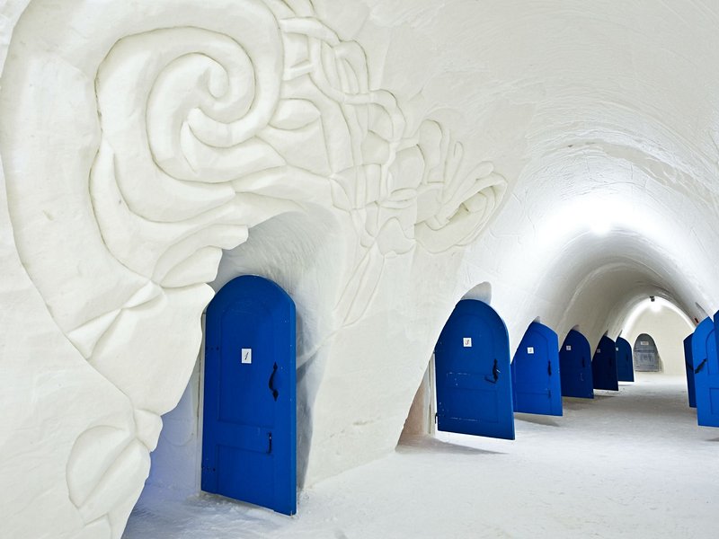 Le château de neige de Kemi