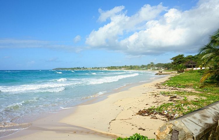 La plage de Long Bay