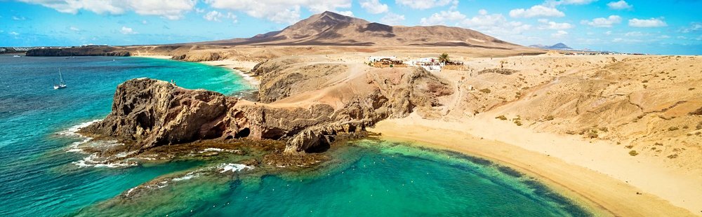 La playa Papagayo
