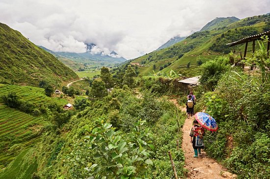 Les villages de la vallée de Muong Hoa